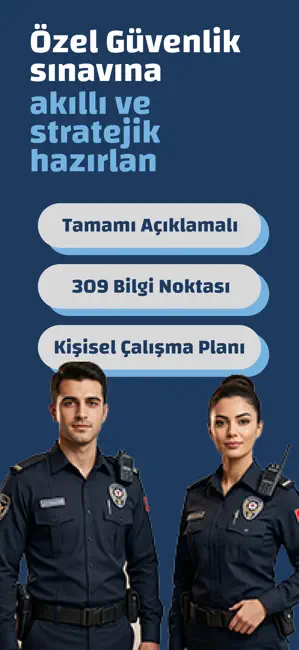 Özel Güvenlik Çıkmış Sorular iPhone screenshot 1