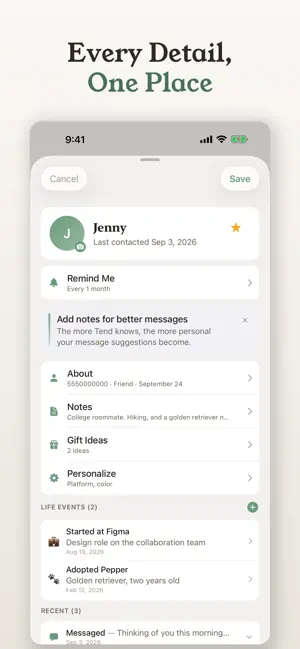 Tend: Stay Close to Friends screenshot 4
