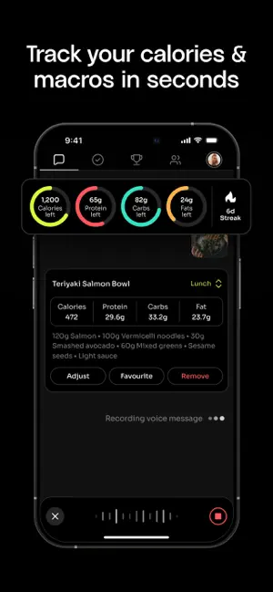 CalCoach: Nutrition Coaching screenshot 1