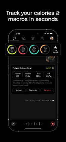 CalCoach: Nutrition Coaching iPhone screenshot 1