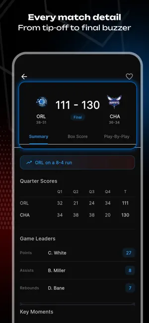 Live NBA Score 2026 screenshot 2