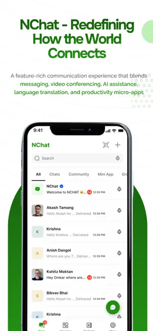 nchat app screenshot 1