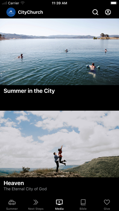 City Church Canada Screenshot