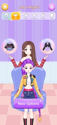 Which Dress? Left or Right iPhone screenshot
