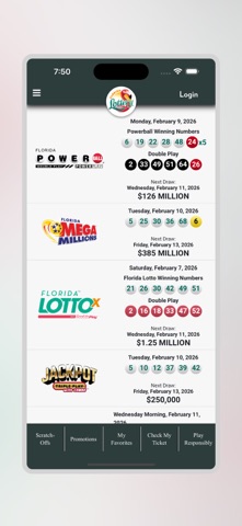 Florida Lottery Screenshot 2 of 6