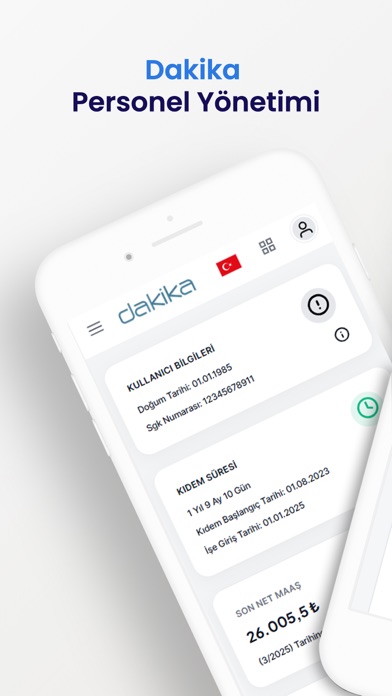 Dakika - Personel Yönetimi Screenshot