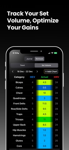 Strongineering Workout Planner Screenshot 9 of 10