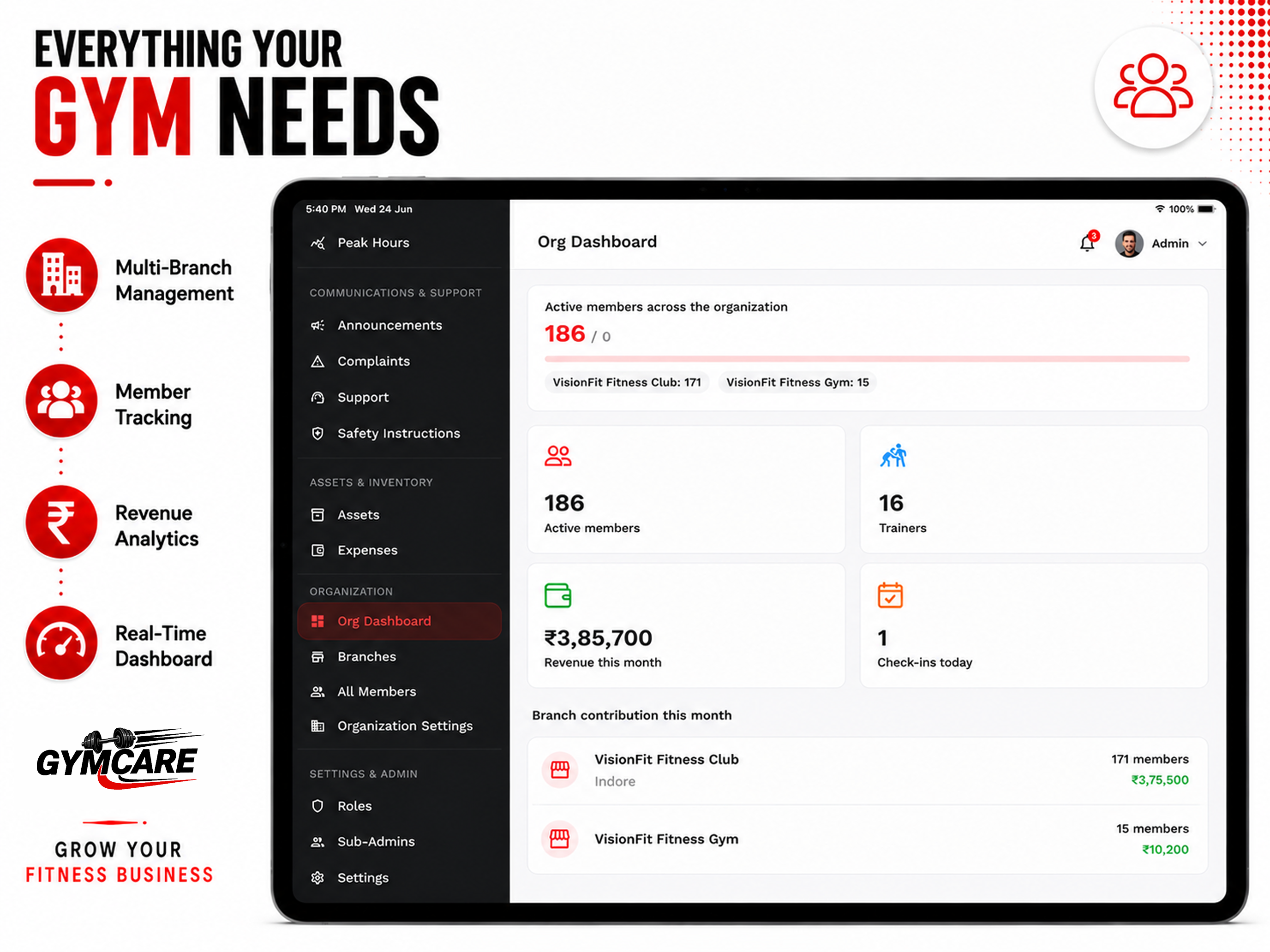 GymCare – Smart Gym Management screenshot 16