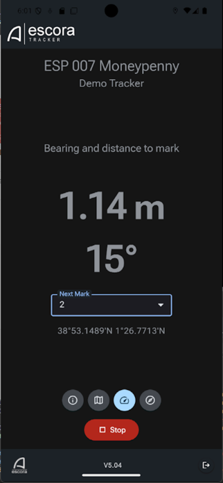 Escora Tracker Screenshot 4 of 5