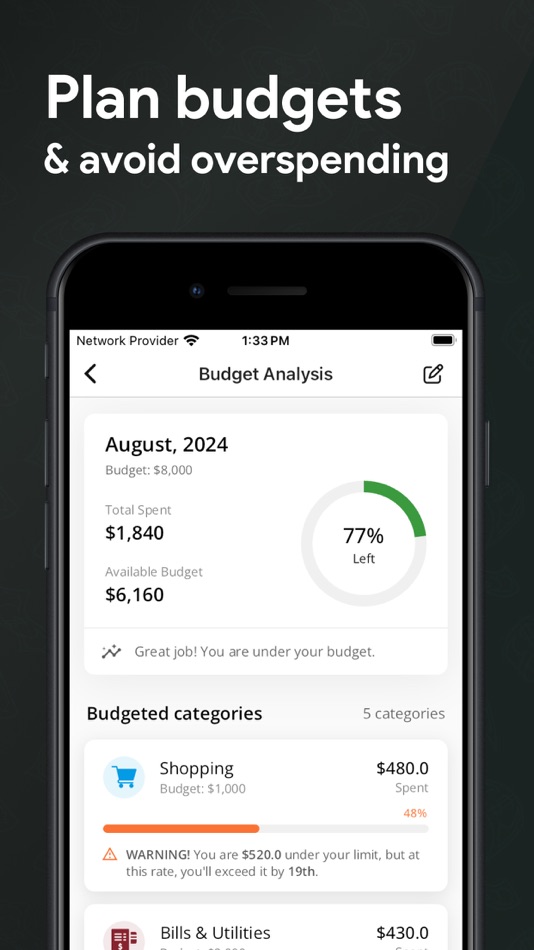 #3. Daily Expense Tracker App (iOS) Podle: Amit Mohan