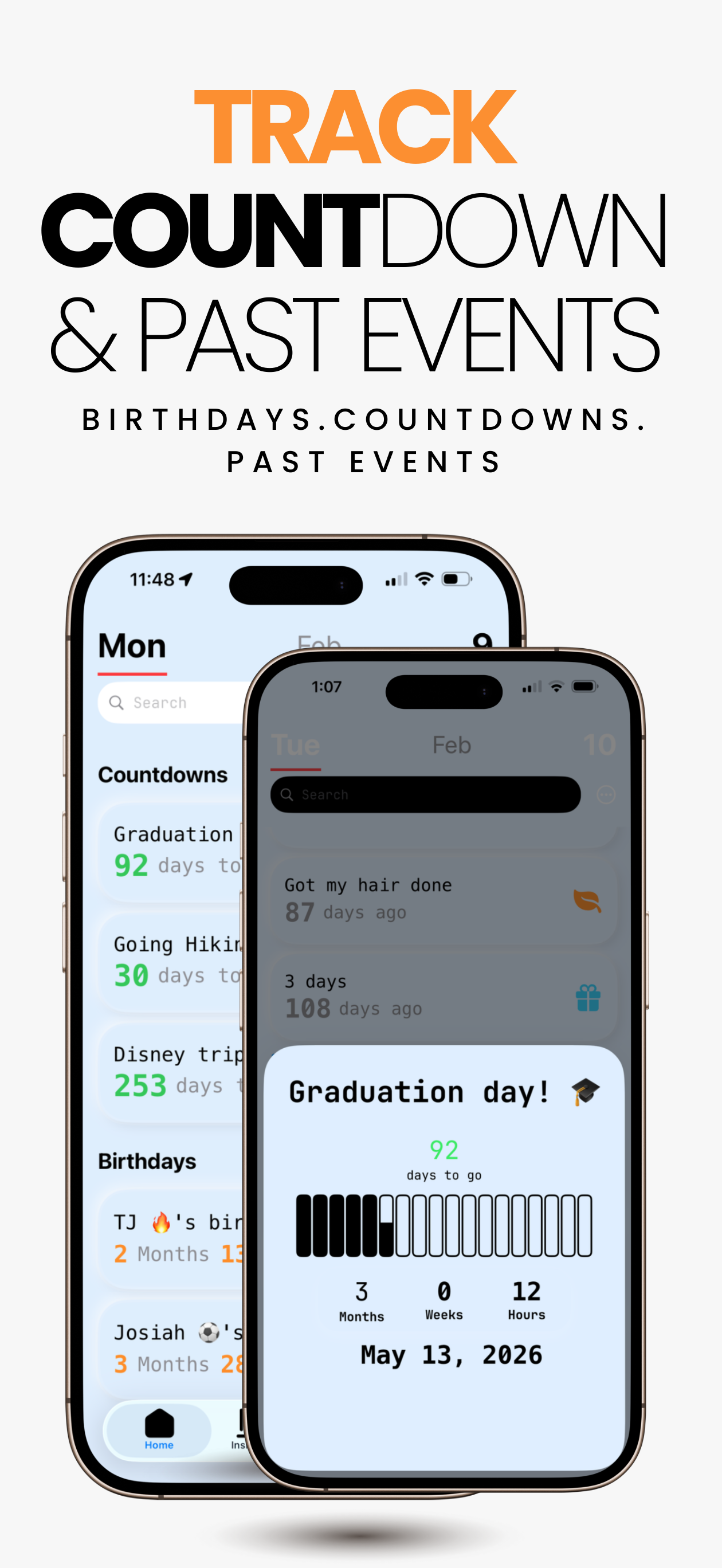 Countdown Widgets - Sincey screenshot