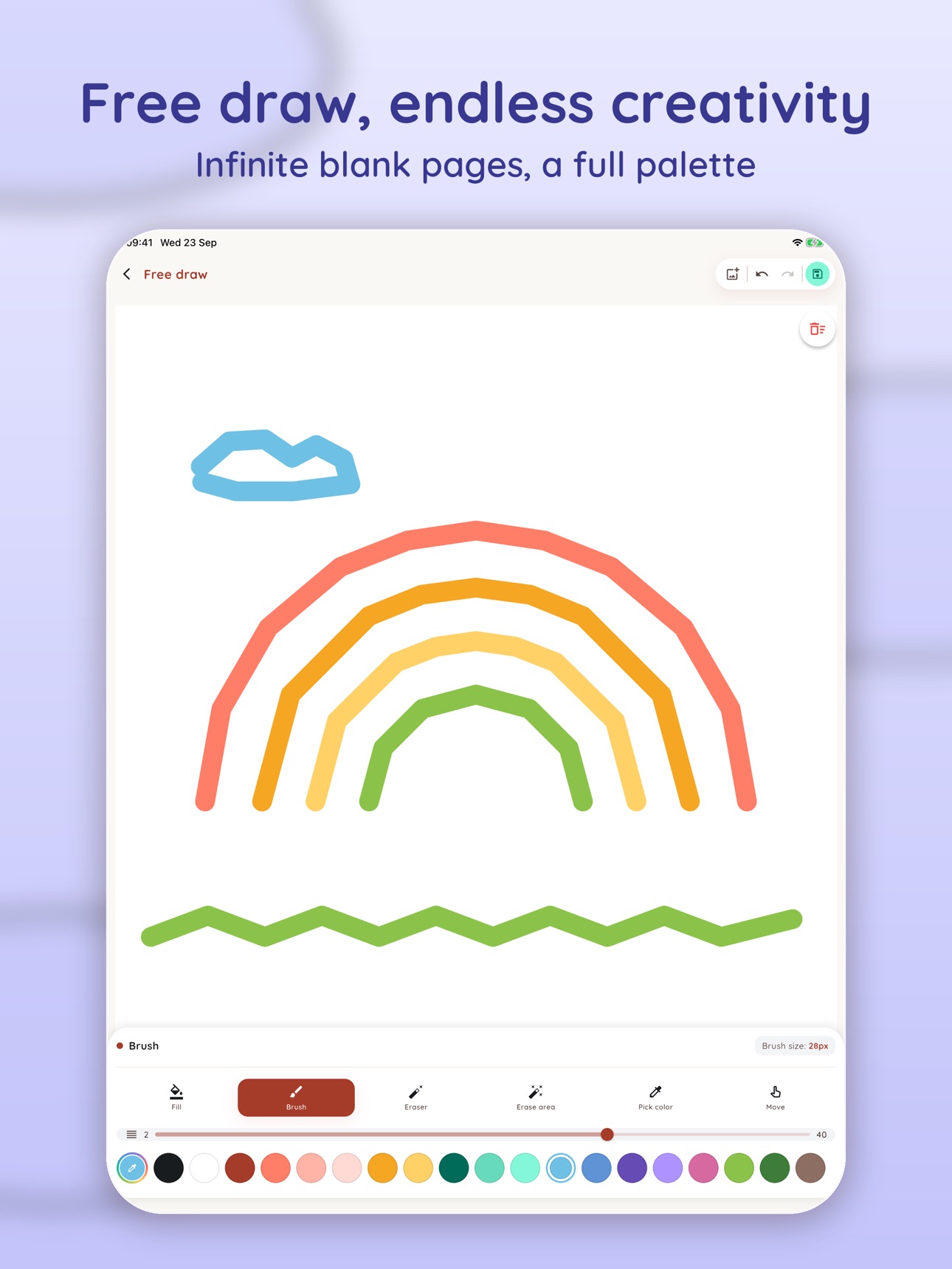 Screenshot 9 of Colori: Drawing & Coloring