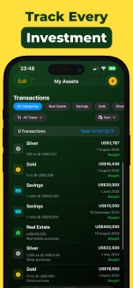 Net Worth Tracker : Assets screenshot