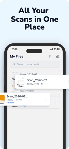 SimpleScan – PDF  Scanner screenshot