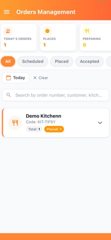 Tiffsy kitchen screenshot