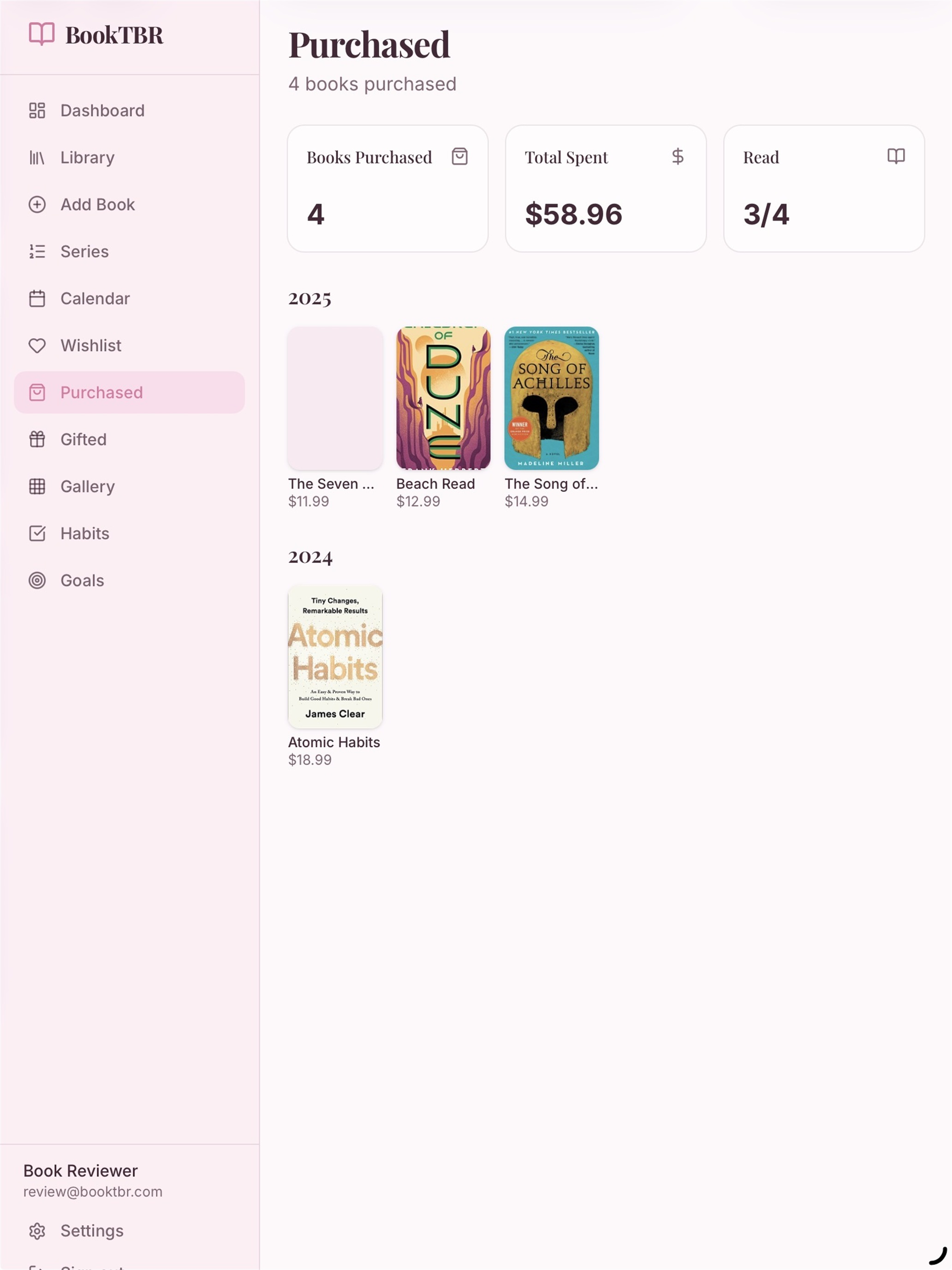 BookTBR screenshot 7