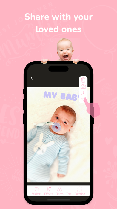 Baby Snap: Photo Sticker Screenshot