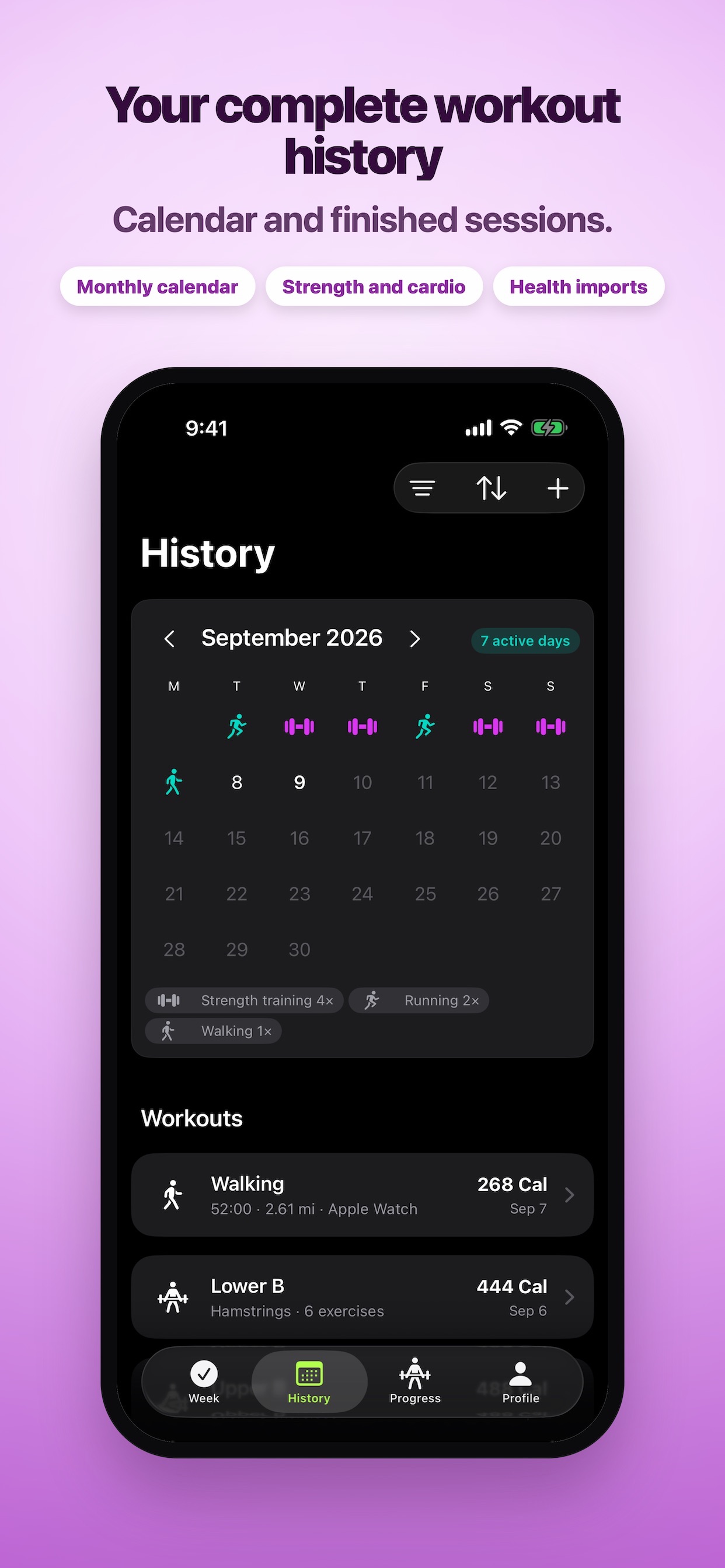 Screenshot 5 of Personal Gym: Workout Tracker