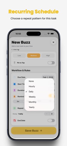 Busy Bee: To Do List & Planner Screenshot 5 of 7