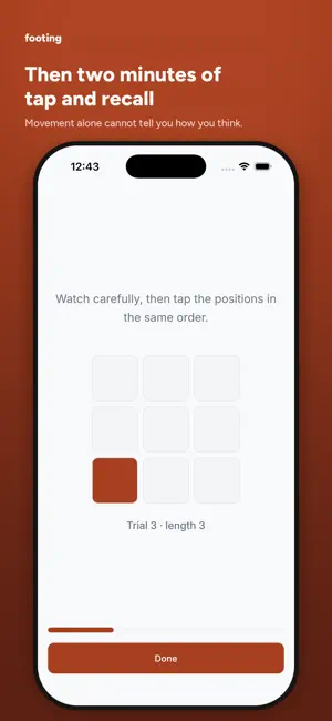 footing: Mobility & Mind screenshot 3