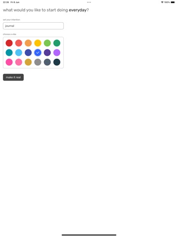 habit tracker - zympl everyday ipad screenshot 2