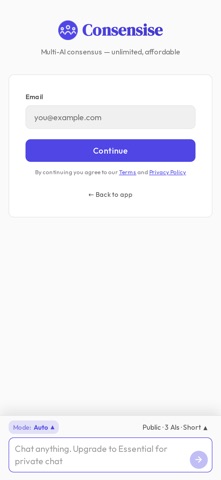 Consensise Screenshot 5 of 5