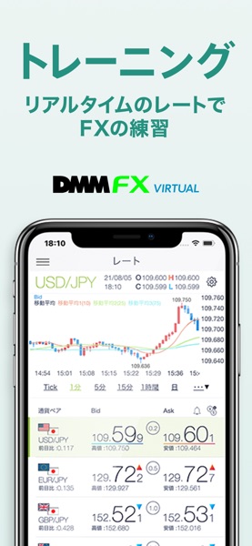 DMM FX バーチャル のスクリーンショット 2