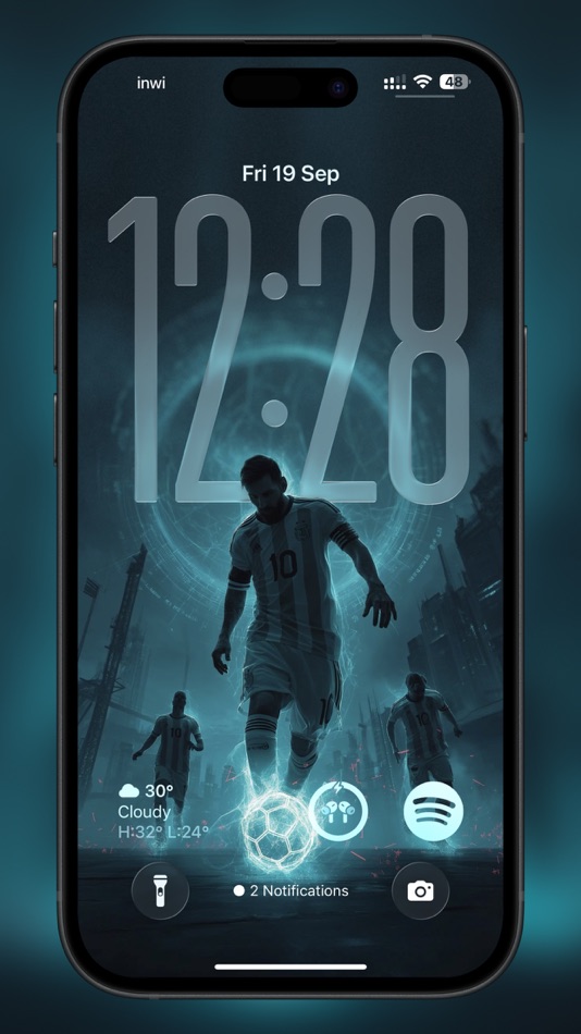 #10. Ultimate Soccer Wallpapers Hub (iOS) Által: Abdessamad Idelkaid