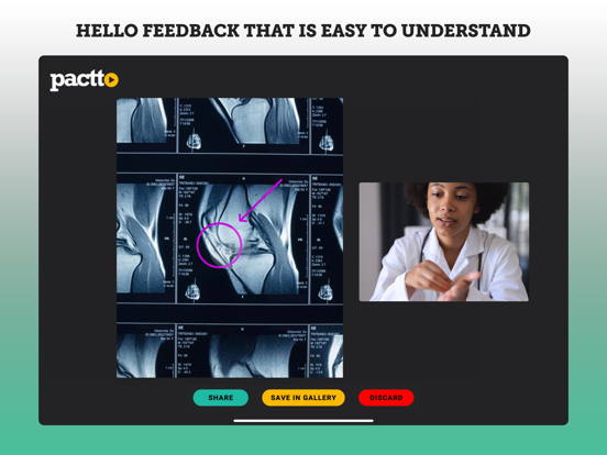Pactto Replay: Record feedback iPad screenshot 4 - Productivity app