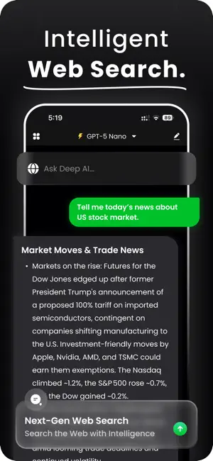 Гронк AI - DeepGronk AI Чат iPhone screenshot 6