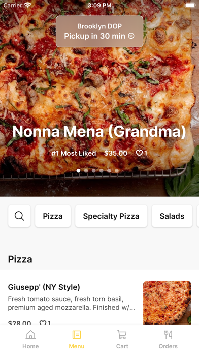 Brooklyn DOP iPhone screenshot 2 - Food & Drink app