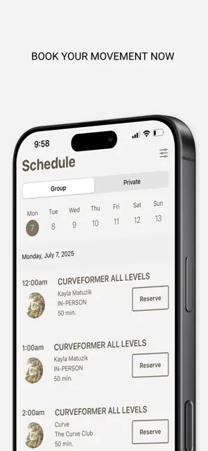 The Curve Club AE screenshot 4