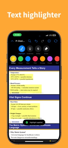 PDF Highlighter - Annotate PDF iPhone screenshot