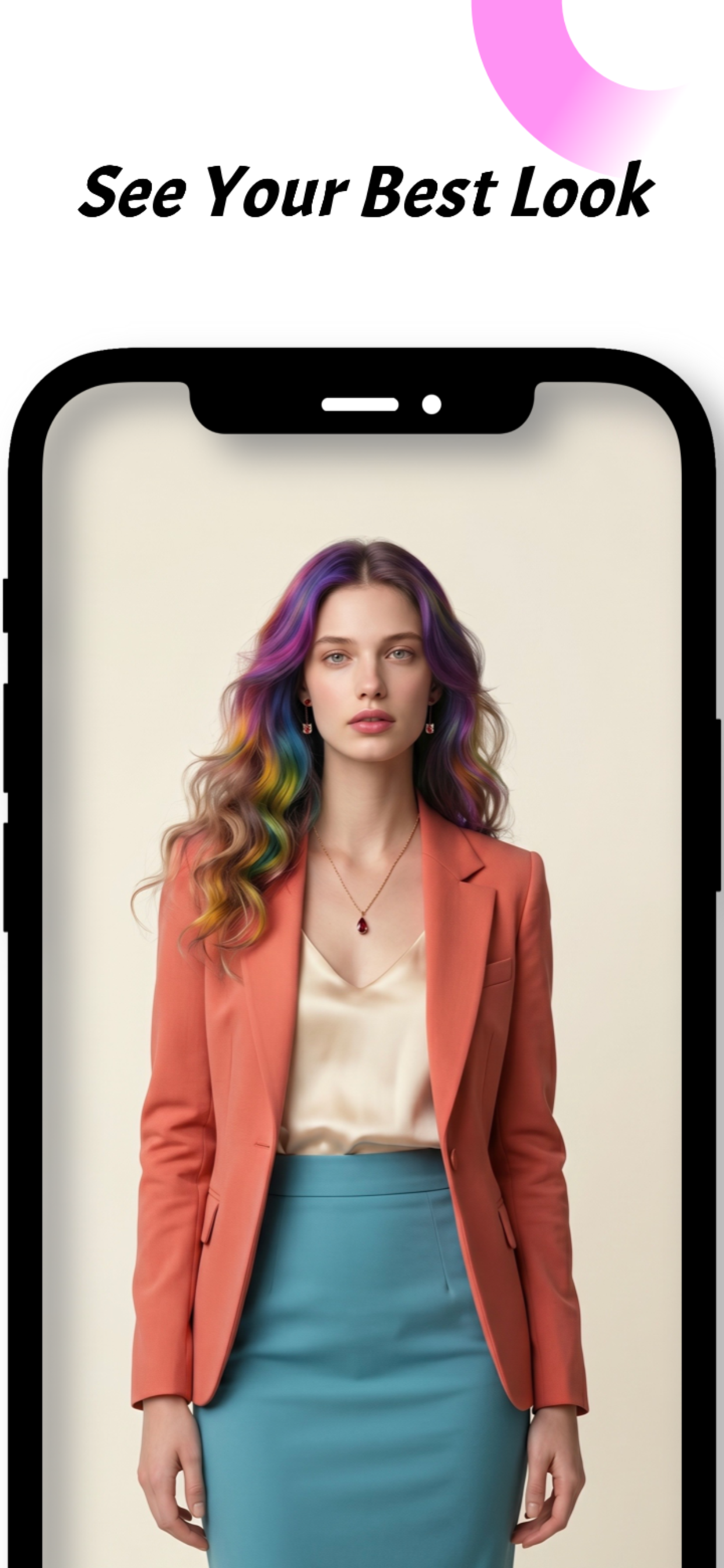 Hair Color & Hairstyle try on screenshot 5