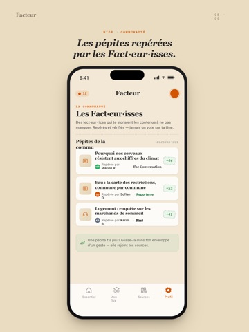 Facteur, ton journal de l'actu iPad screenshot 5