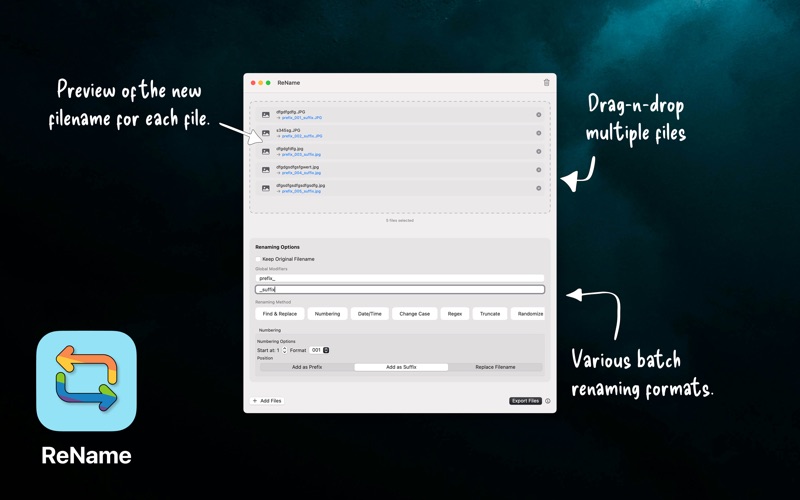 ReName app screenshot