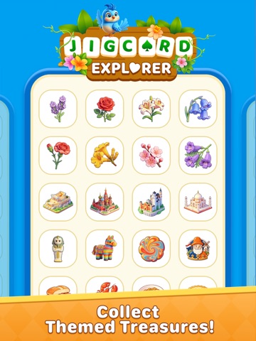 Jigcard Explorer Solitaire Pic iPad screenshot