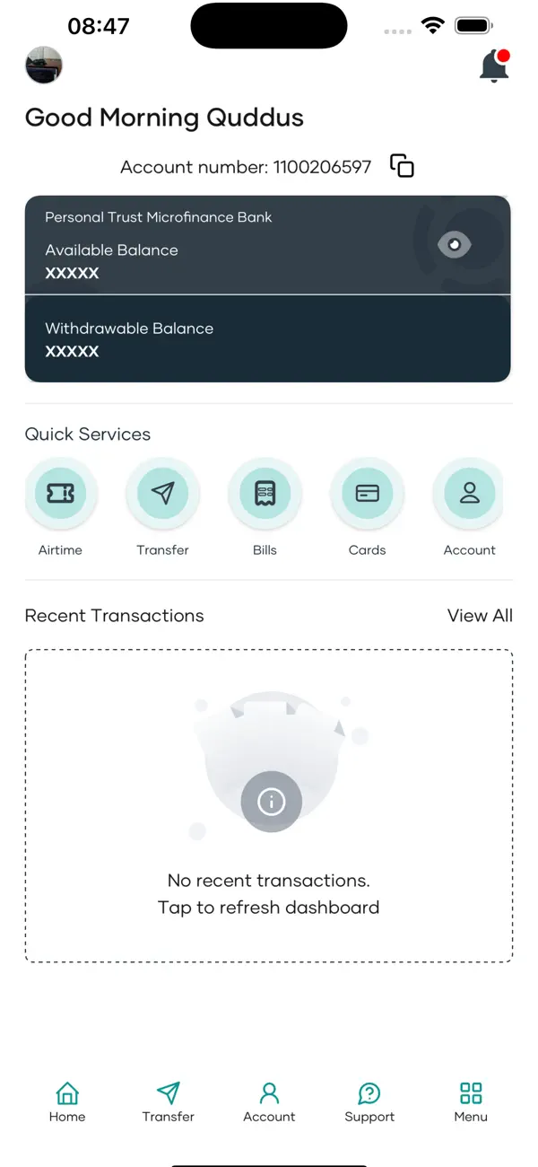 Screenshot #1 pour First Ally Trust Mobile