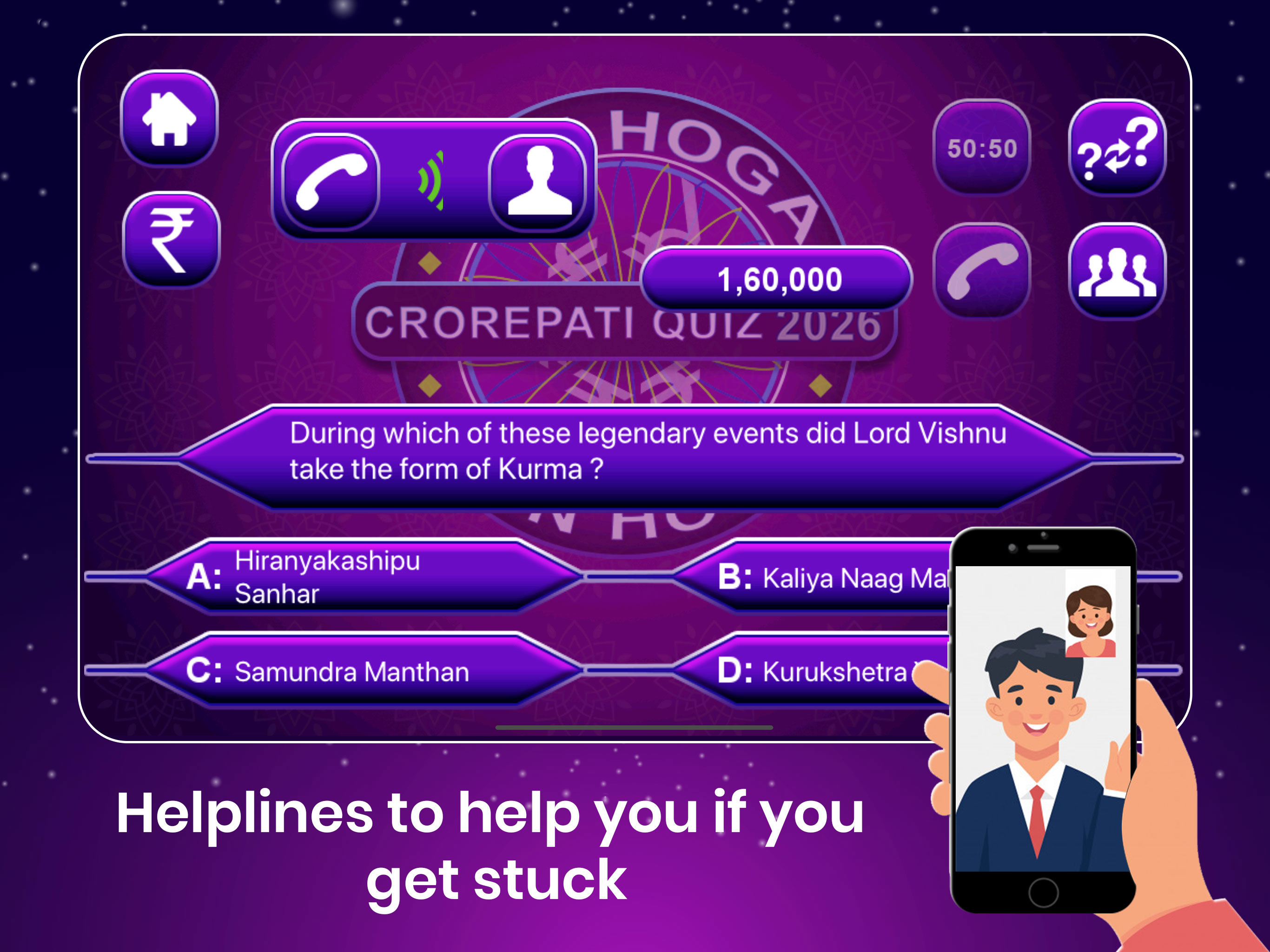Crorepati Quiz Hindi & English screenshot 9