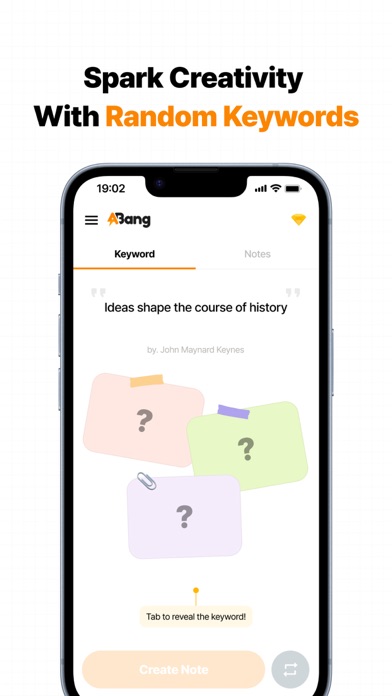 Screenshot 1 of Abang - idea note App