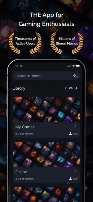 Collecting Games: Gaming App screenshot 1