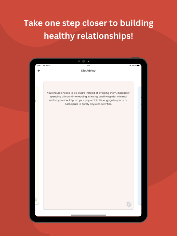 Enneagram 9 Type iPad screenshot 4 - Social Networking app