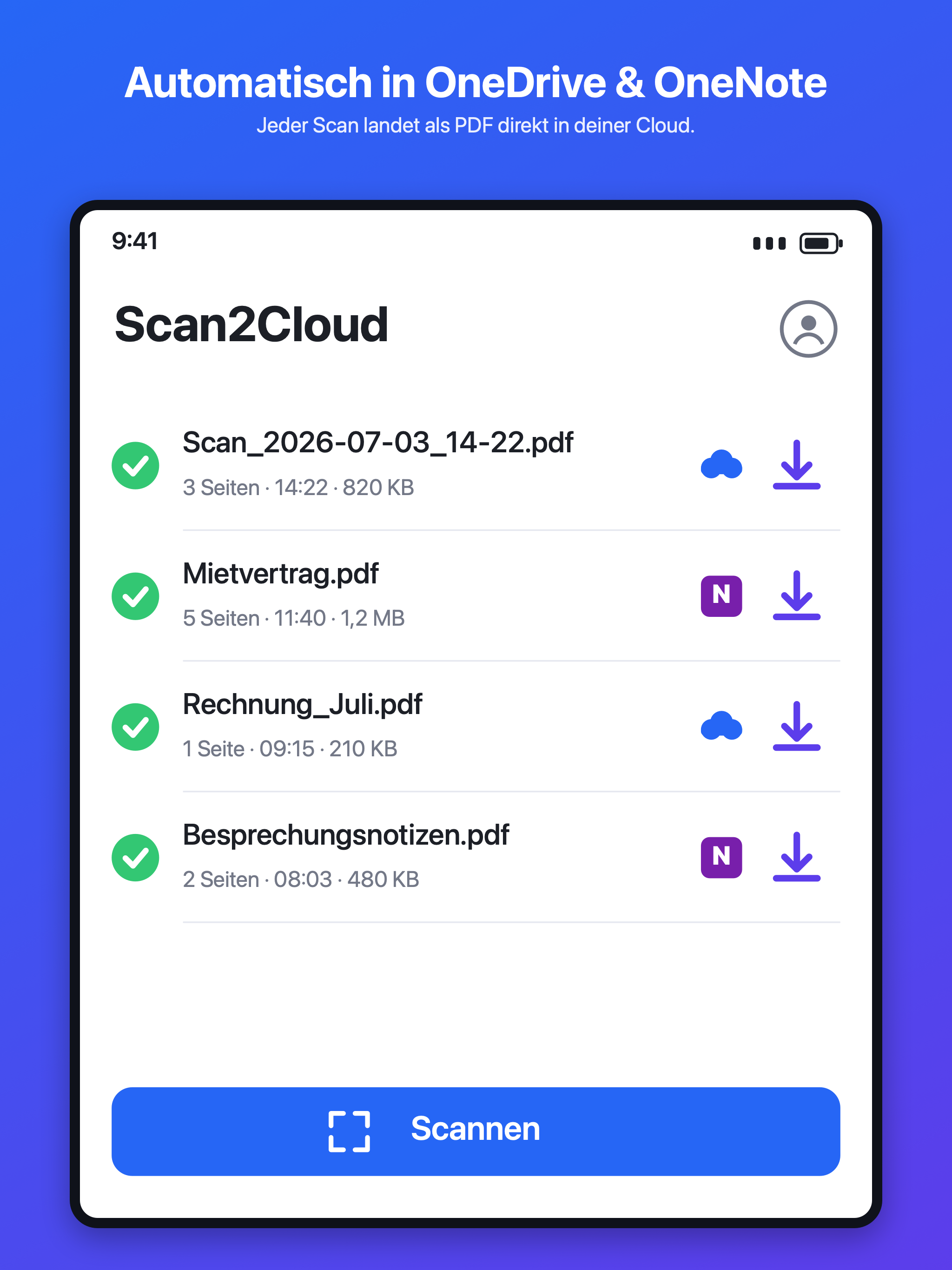 Scan2Cloud screenshot 4