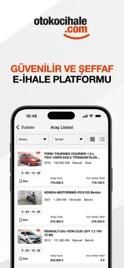 Otokoç İhale iPhone Ekran Görüntüsü 4