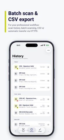Code Scan - QR Barcode Scanner iPhone screenshot