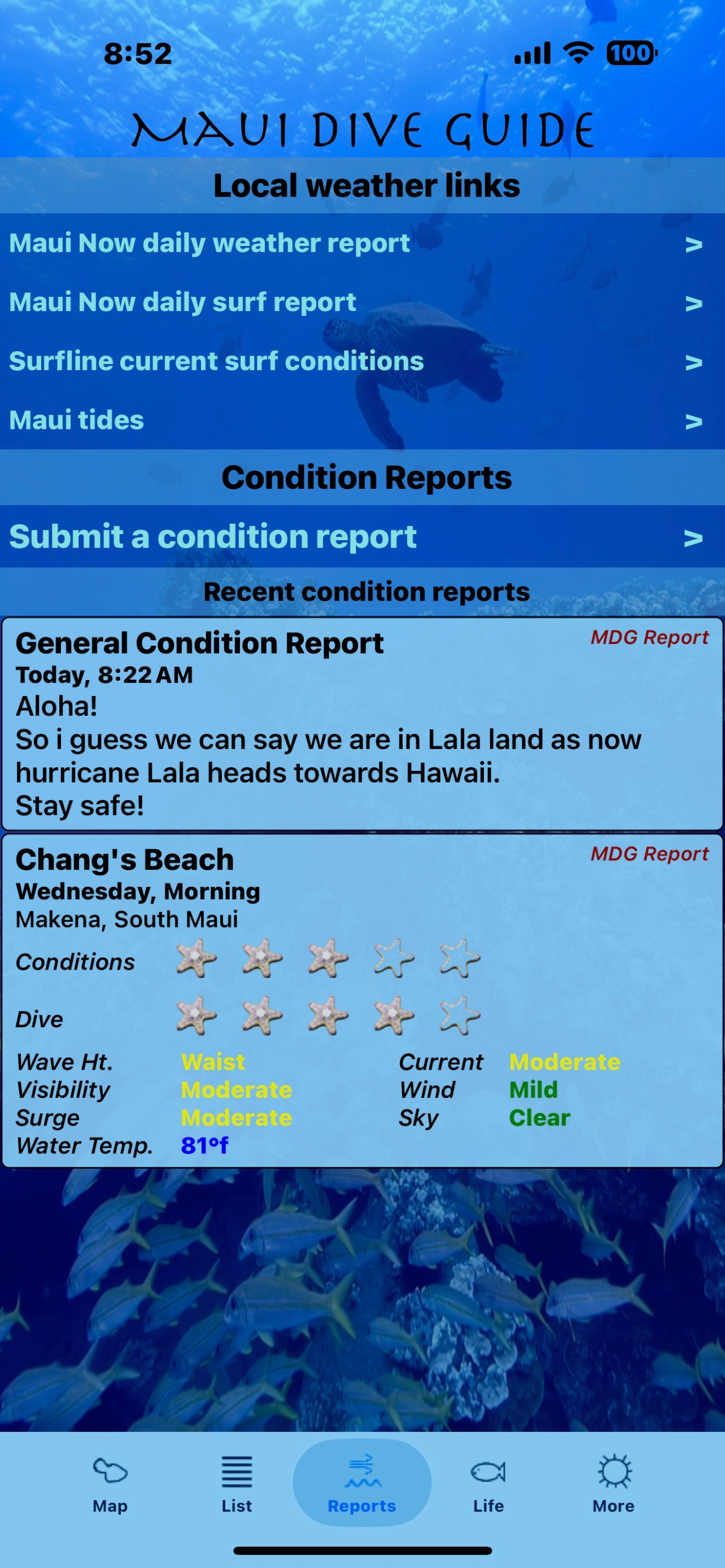 Maui Dive Guide screenshot 7