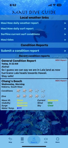 Maui Dive Guide Screenshot 7 of 10