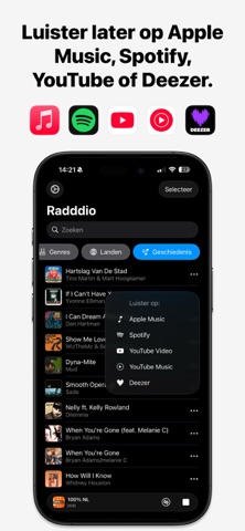 Radio Nederland.NPO Radddio iPhone screenshot 5