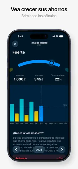 Captura de pantalla de Control De Gastos - Brim en iPhone 6
