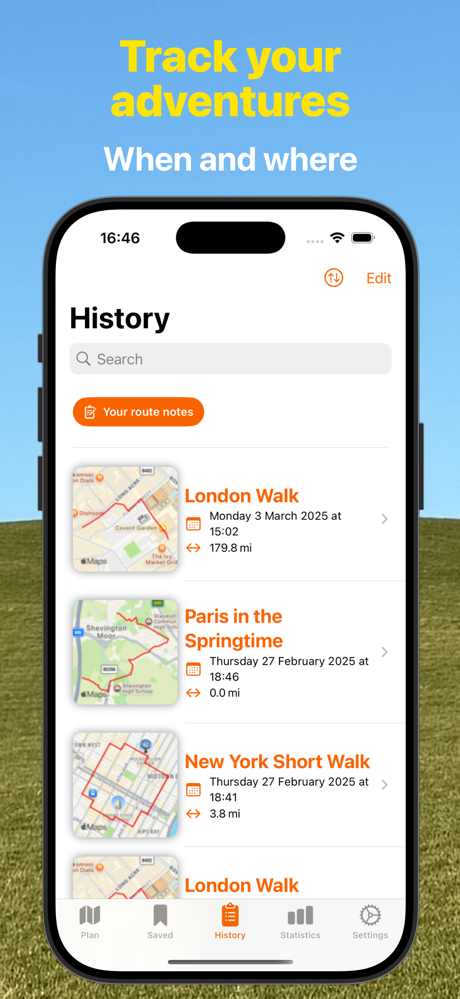 Hike Maker: plan, walk, record screenshot 6